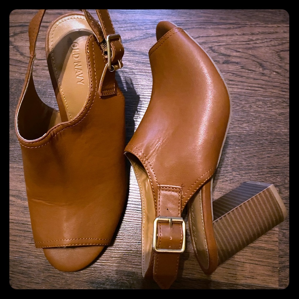 Old Navy Brown Mules